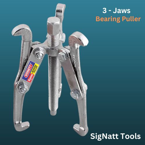 3-Jaw Bearing Puller, 4-Inch, Drop-Forged Steel