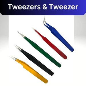 tweezers and plucker